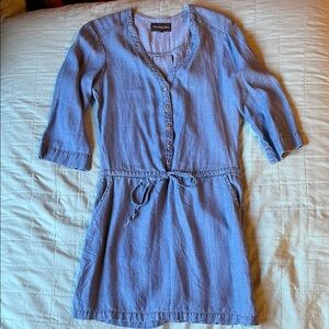 Michael Stars Super Soft Light Blue Denim Tunic Dress